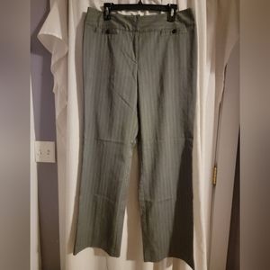 Fashion Bug trousers, grey/striped, size 14
